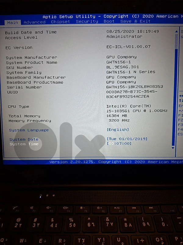 Gateway ultra slim laptop