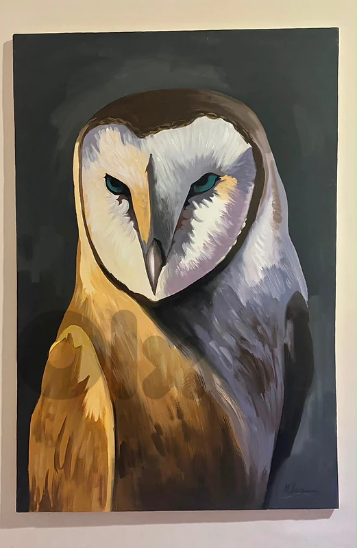 Tableau Owl Modern painting