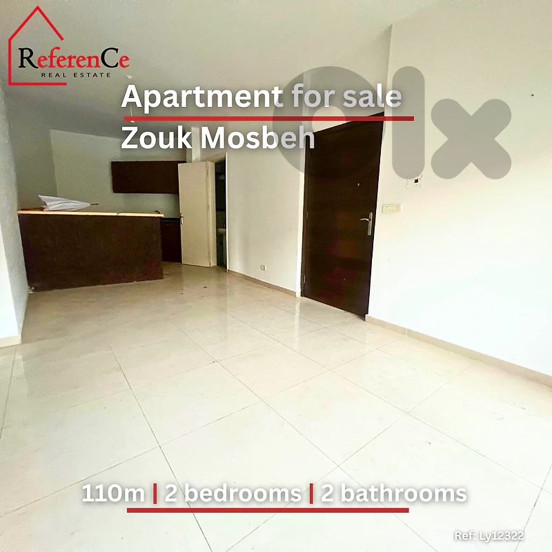 Apartment in zouk mosbeh for sale شقة في زوق مصبح للبيع