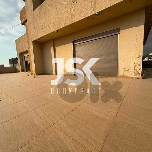 L22013 Apartment With Terrace For Sale in Jdeideh