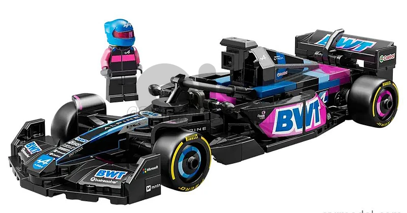 Alpine A524 F1 (2024) Lego kit scale 1/25