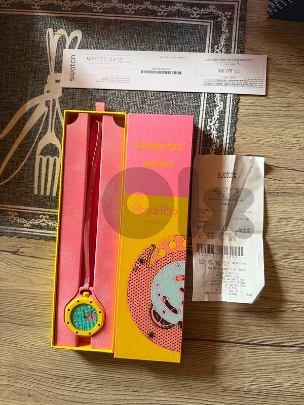 Ap X Swatch Original Brand new with receipt