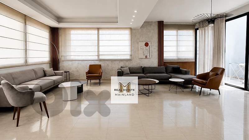 Modern Achrafieh apartment for Rent with Seaviews