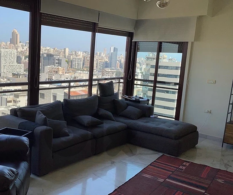 L sofa Marina furniture from dubai