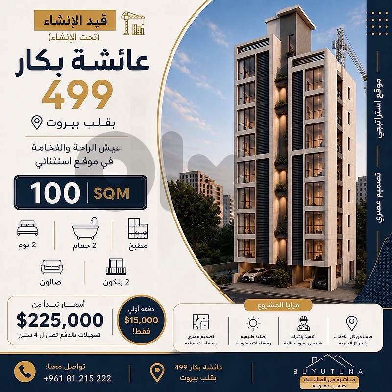 Apartments for Sale – Aïcha Bakkar