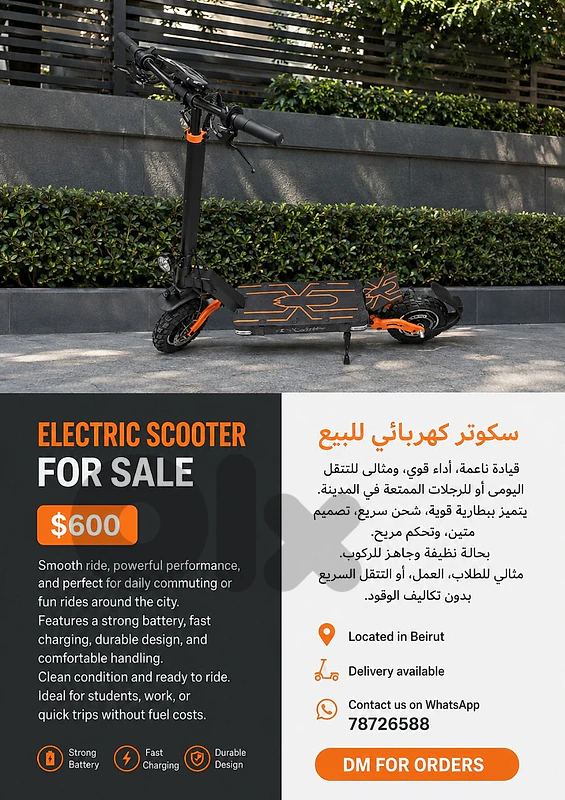 electric scooter