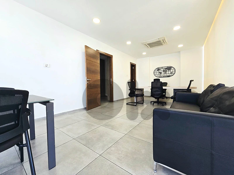 RAO26-5253 Deluxe Furnished Office for Rent – Sin El Fil | $3,000