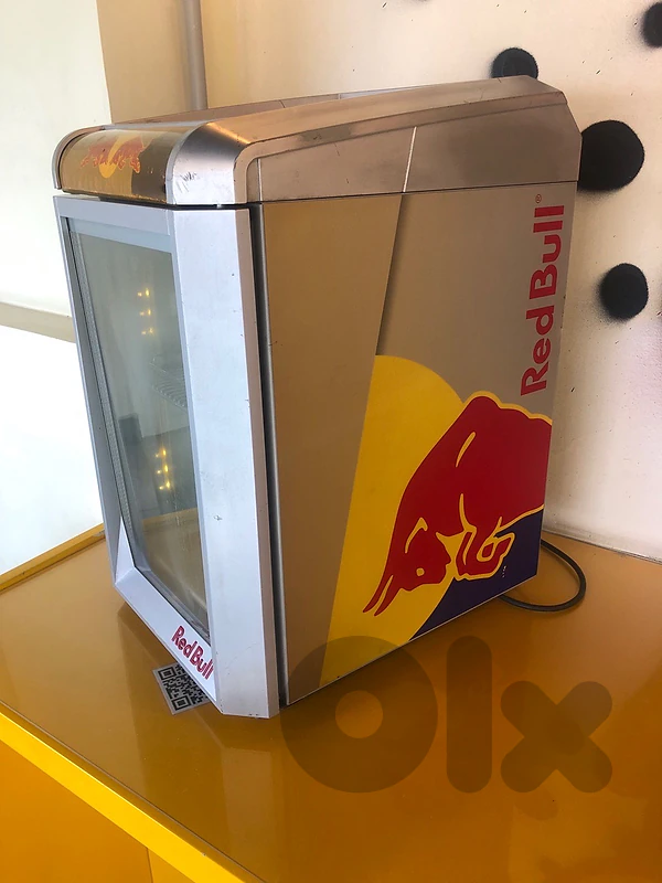 redbull display fridge, 220$
