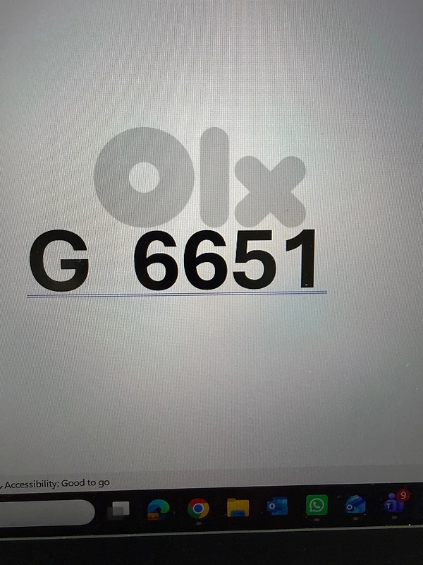 special plate number