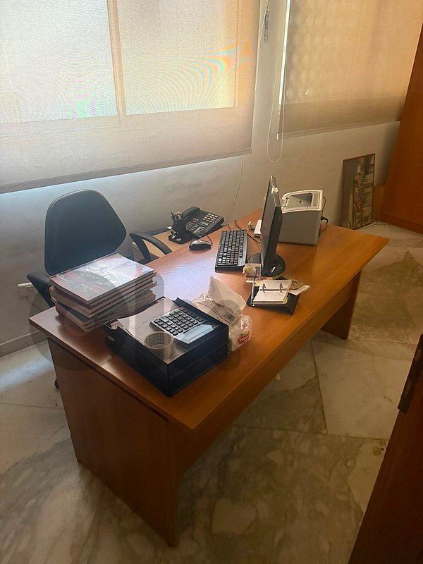 .Wood desk