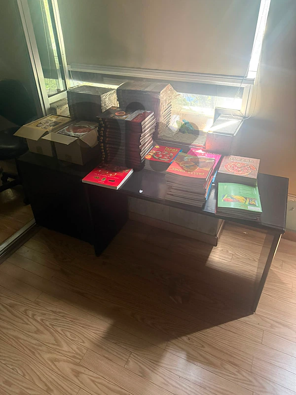 Wood desk