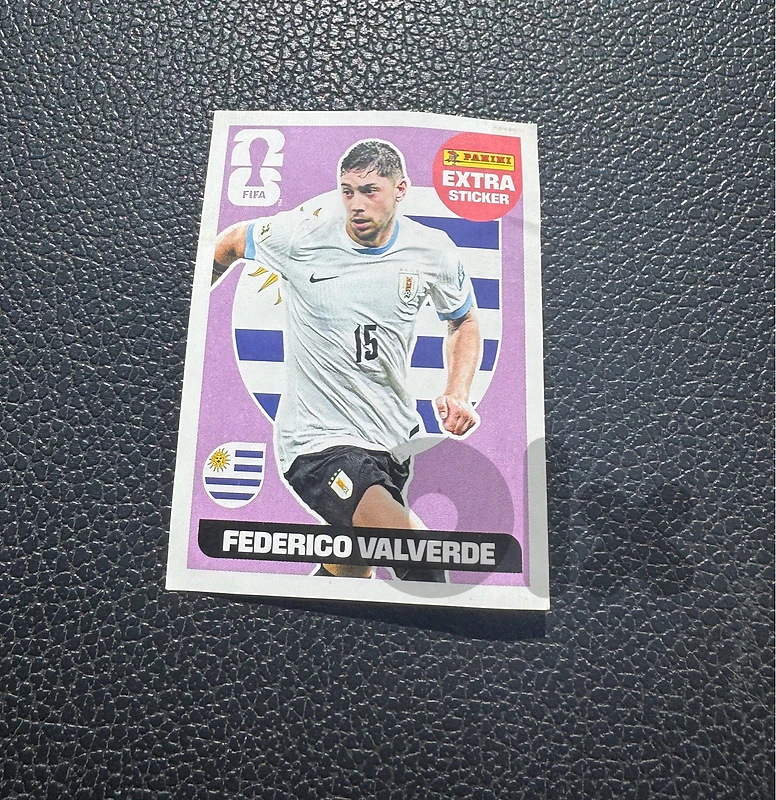 Panini FIFA Extra Sticker – Federico Valverde (Uruguay)