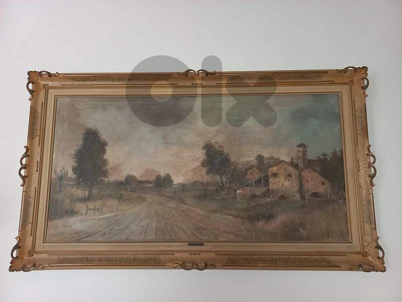 Oil Painting on Canvas by P. Kremer