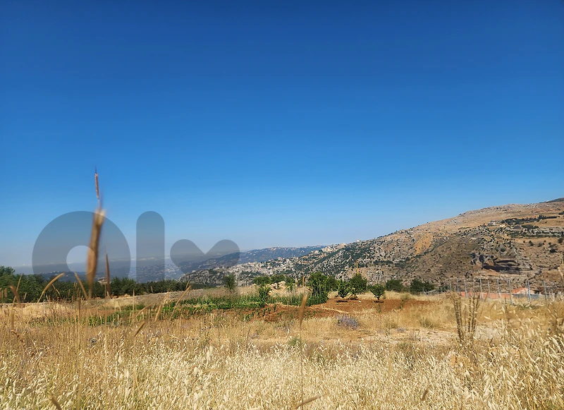 1010 SQM Land in Tarchich, Metn + Breathtaking Mountain and Sea View