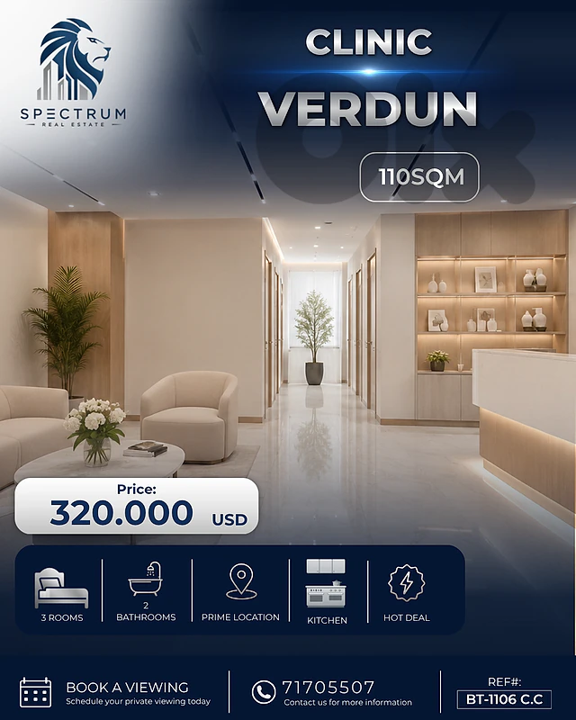 HOT DEAL ! CLINIC FOR SALE IN VERDUN PRIME | 110SQ | BT-1106 C.C