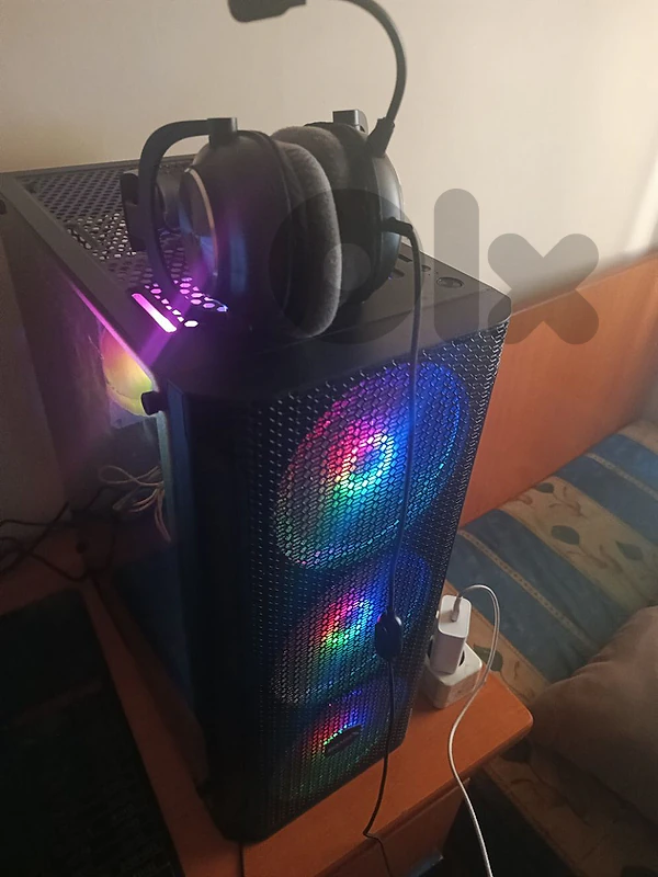 High End FULL SETUP PC RTX 3080 Ti + i5-14400 + 260Hz Fast IPS Monitor
