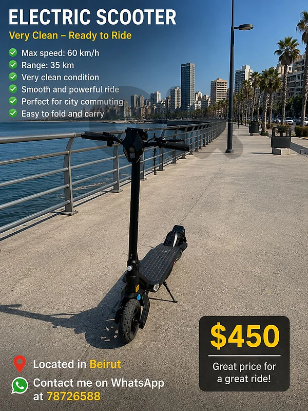 electric scooter