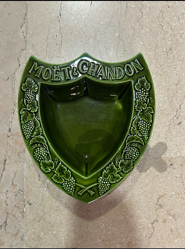 Vintage Moët & Chandon Ceramic Ashtray