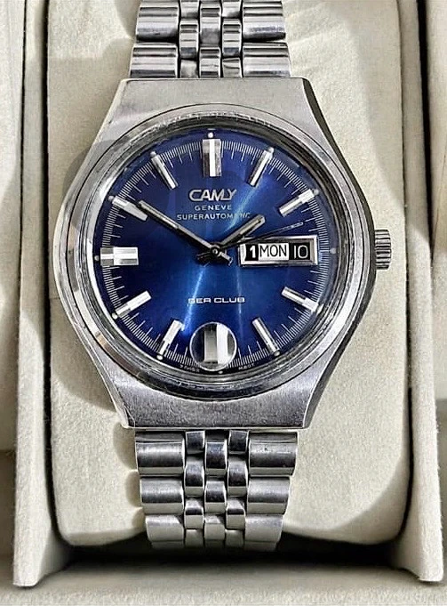 CAMY Genève Superautomatic “Sea Club” Day-Date