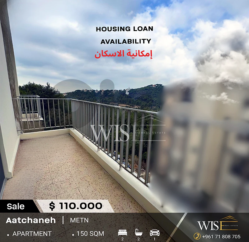 150 SQM Apartment for SALE in Aatchaneh!