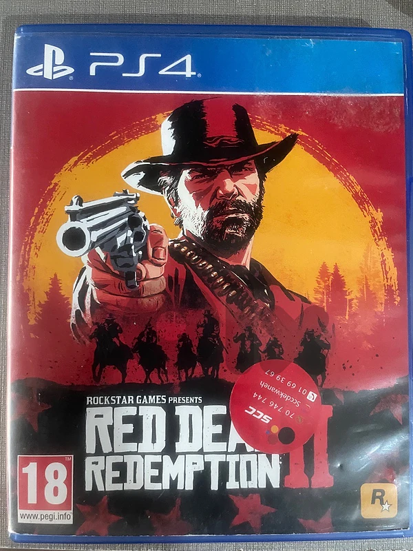 2 ps4 used games Red dead redemtion 2 and God of war for 30$