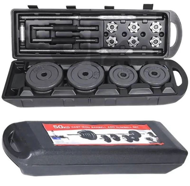 40kg barbell dumbell set
