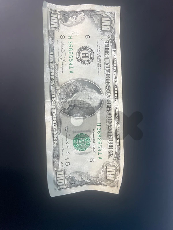 1990 series $100 USD