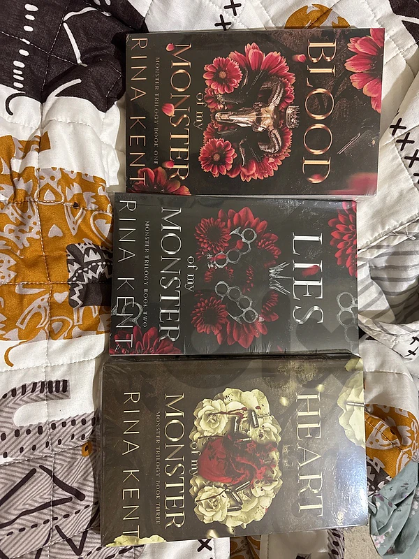 Monster Trilogy by Rina Kent (3 Books) | English | Excellent Condition