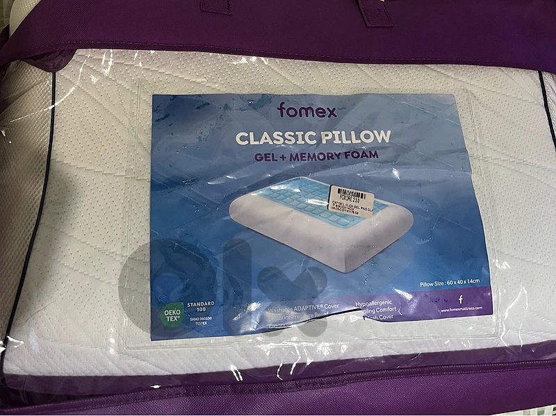 Fomex Classic Gel + Memory Foam Pillow