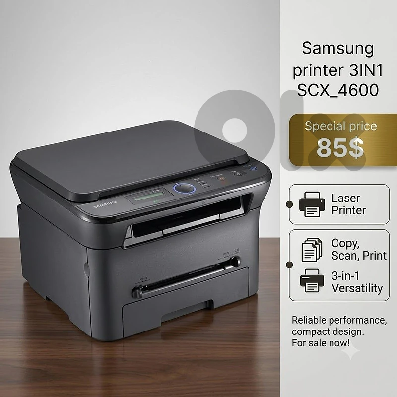 Samsung black & white laser printer SCX_4600