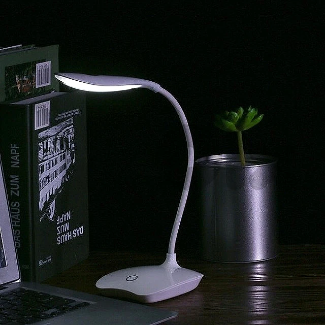 Rechargeable Desk Lamp, 3-Level Dimmable USB LED Light