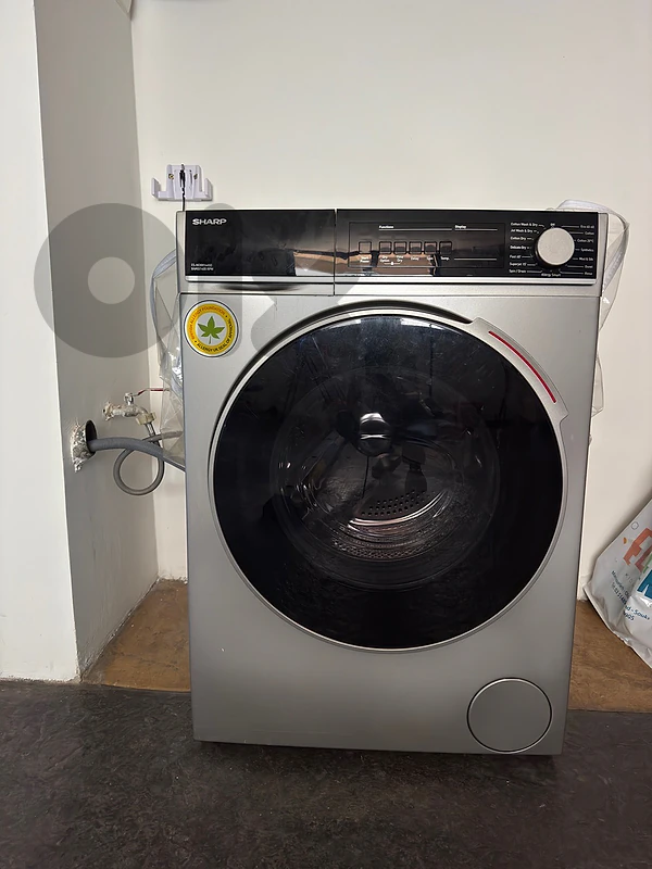 sharp washing machine + dryer