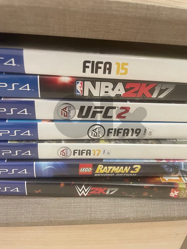 PS 4 games home used