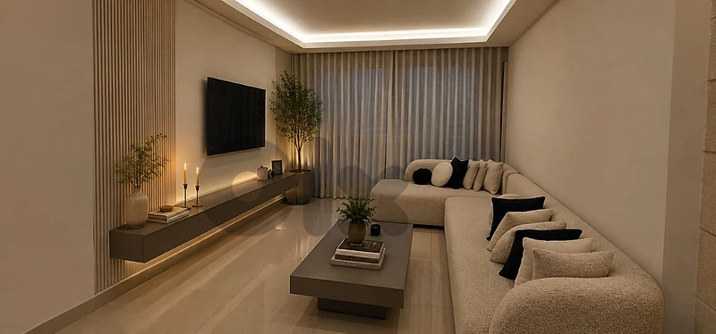 شقة فخمة للبيع في المنصورية Decorated apartment for sale in Mansourieh