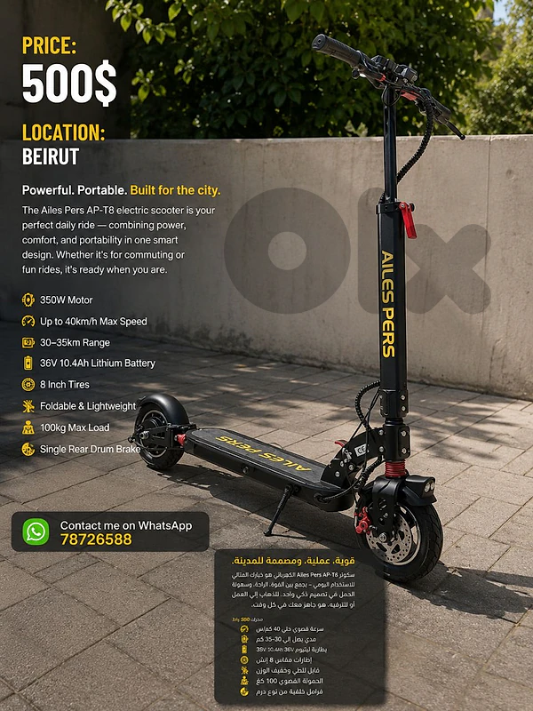electric scooter