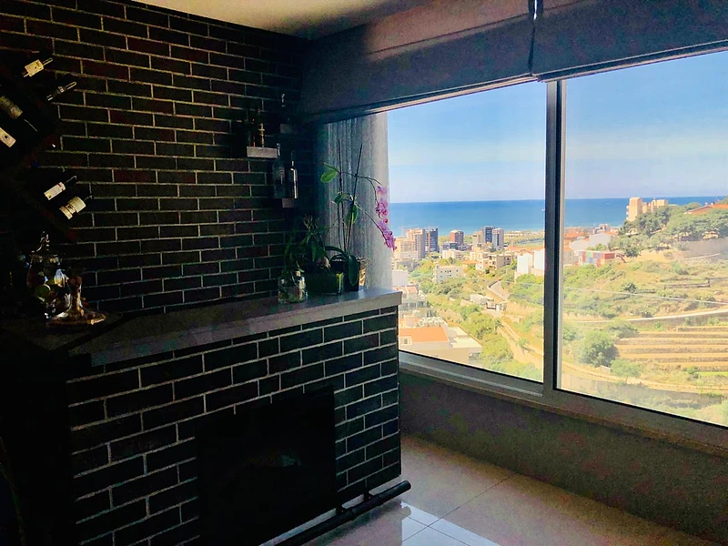Furnished decorated duplex for Sale in Naccache with Terrace ane sea view