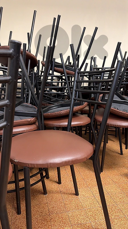 used coffee shop or restaurent chairs