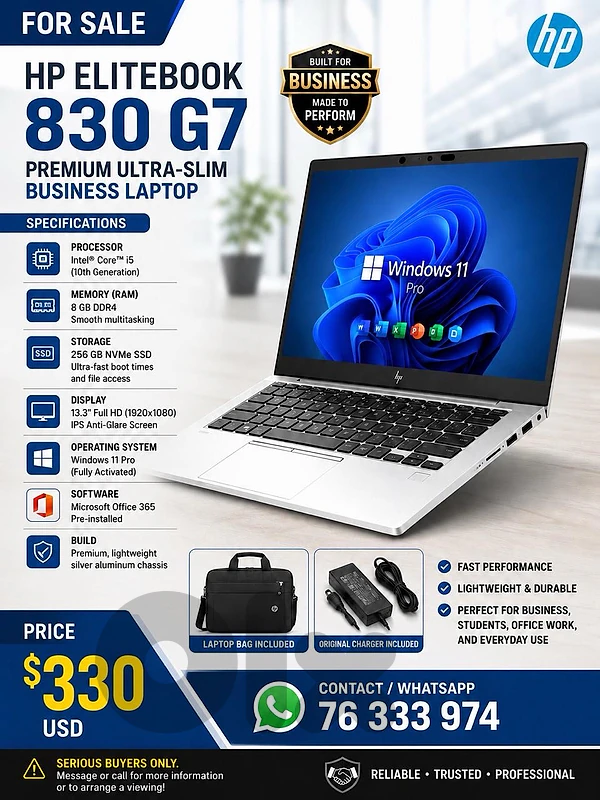 laptop Hp 830 G7