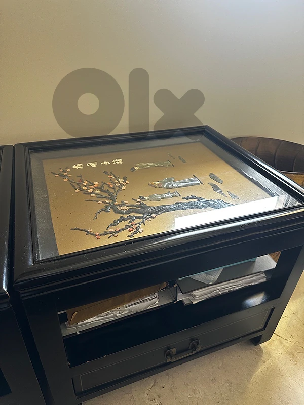 Real Wood Handmade Sidetables for Sale
