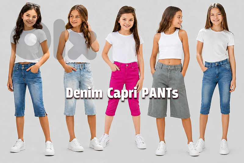 Perfect Denim CapriPants for KIDS/Girls