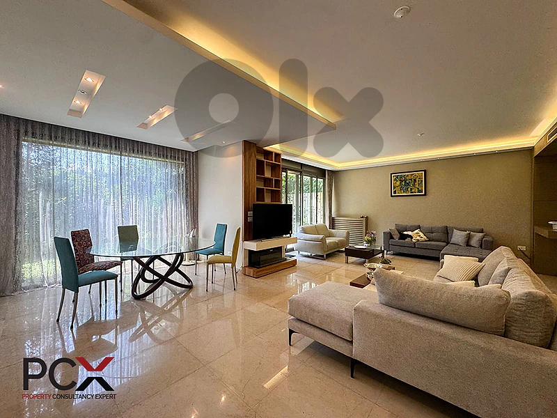 Apartment for Rent in Jamhour | Fully Furnished | Private Garden