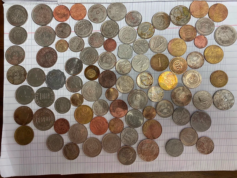 Antique metal coins | عملات انتيكة معدنيه
