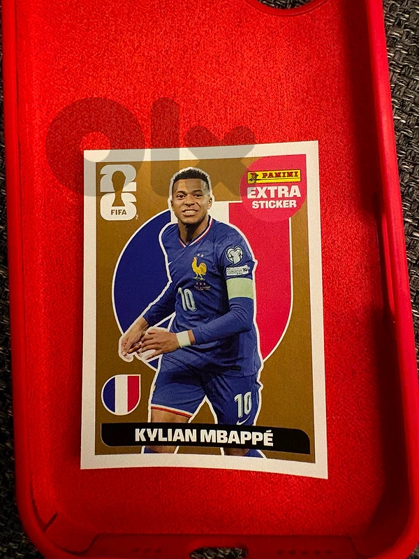 extra sticker mbappé bronze