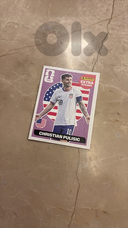 extra sticker pulisic