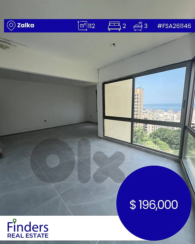 Apartment for sale in Zalka!  شقة للبيع في الزلقا!