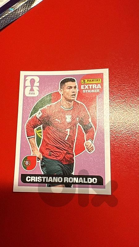 cristiano ronaldo extra sticker 2026 world cup ( PURPLE )