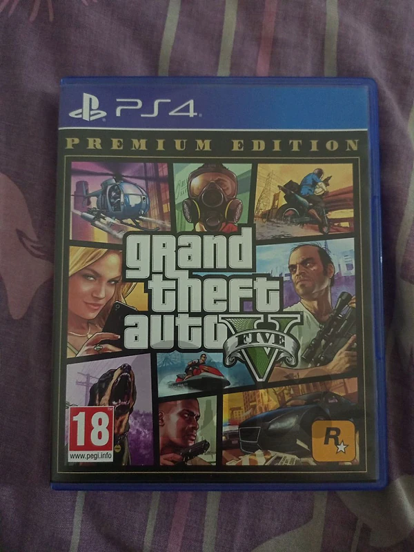 cd gta 5 for 25$ used but new for ps4