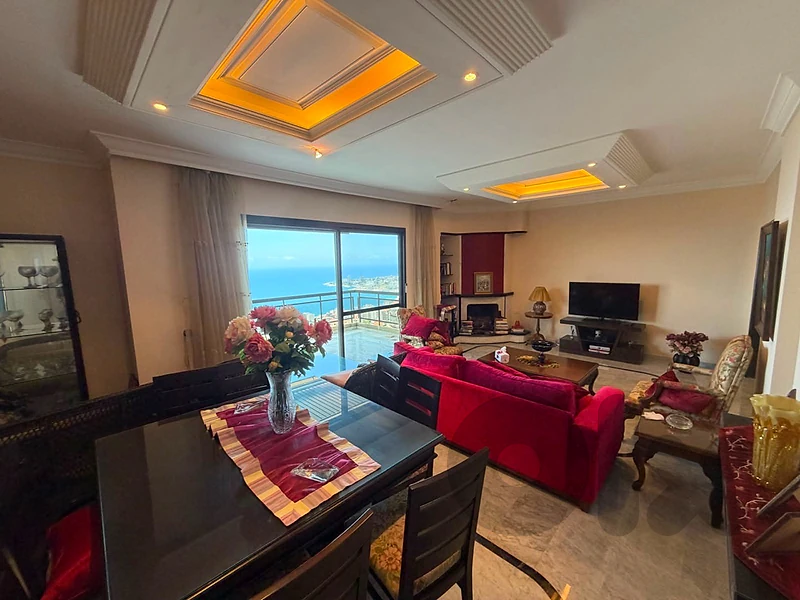 170sqm apartment with a panoramic sea view for sale in Sahel Alma