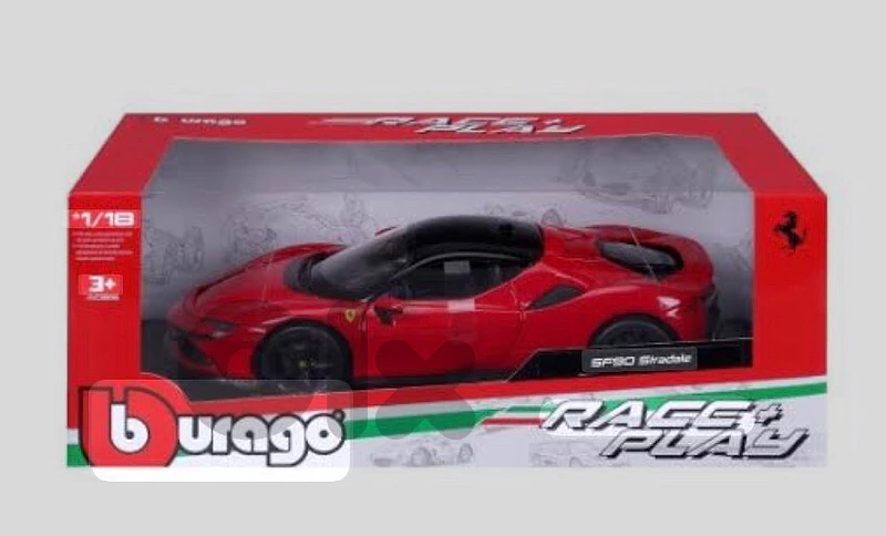 ferrari sf90 stradale bburago race plus play ferrari 1/18