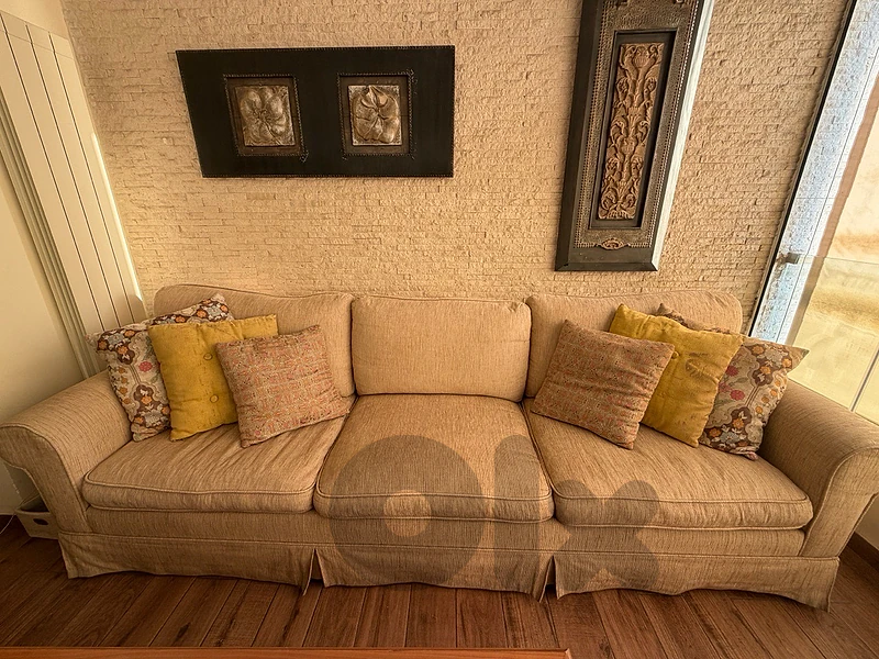 2 x Three-Seater Sofas – Excellent Condition